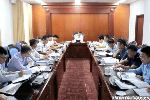 Họp Hội đồng thẩm định báo cáo đánh giá tác động môi trường một số dự án trên địa bàn huyện Tam Đường
