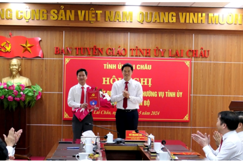 Đồng chí Lý Vần Tải giữ chức Phó Trưởng Ban Tuyên giáo Tỉnh ủy Lai Châu