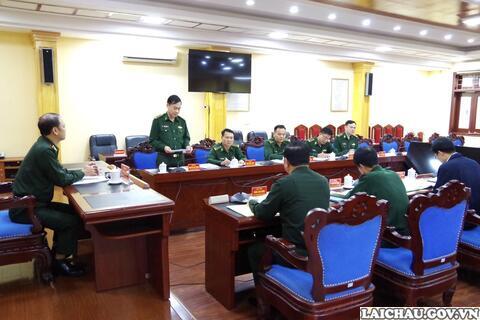 Trung tướng Nguyễn Anh Tuấn thăm, làm việc với Bộ đội Biên phòng tỉnh Lai Châu