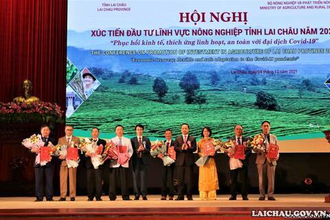Lai Châu: Tổ chức Hội nghị Xúc tiến Đầu tư lĩnh vực nông nghiệp đầu tiên của cả nước nhằm phục hồi kinh tế
