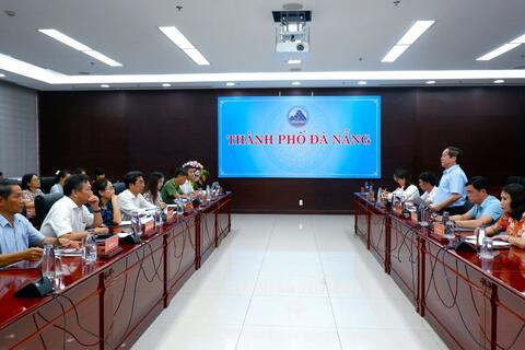 Đoàn công tác UBND tỉnh Lai Châu làm việc với thành phố Đà Nẵng về tổ chức Tuần Văn hóa - Du lịch Lai Châu tại thành phố Đà Nẵng năm 2024