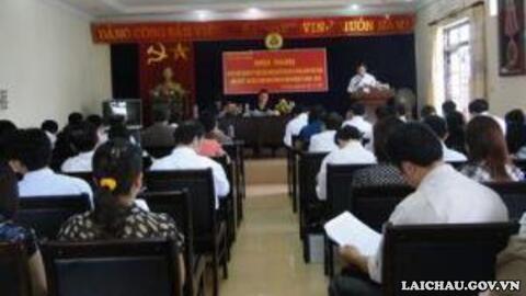 Hội nghị sơ kết nửa nhiệm kỳ thực hiện Nghị quyết đại hội X công đoàn Việt Nam và Nghị quyết Đại hội X công đoàn Lai Châu (2008-2013)