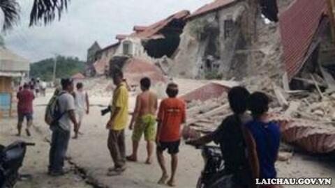 Hơn 90 người Philippines chết do động đất mạnh