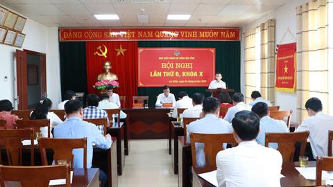 Hội nghị lần thứ 6, Ban Chấp hành Hội Nông dân tỉnh khóa X