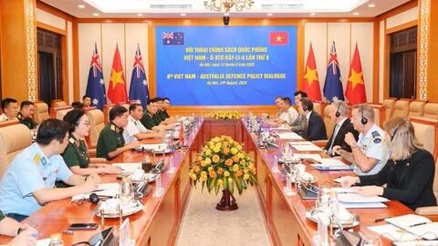 Hợp tác đào tạo là nền tảng trong quan hệ quốc phòng Việt Nam-Australia