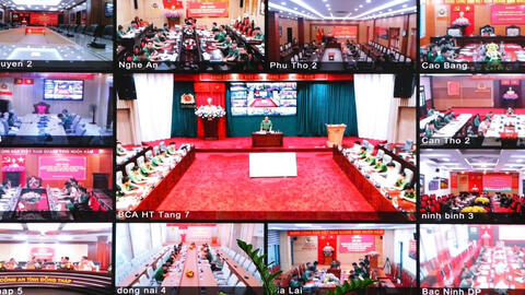 Hội nghị trực tuyến quán triệt, tổ chức phòng chống bão lũ, thiên tai cực đoan, biến đổi khí hậu và công tác phòng thủ dân sự năm 2026