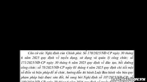 Quyết định Quy định chính sách thu hút; đãi ngộ; hỗ trợ đào tạo, bồi dưỡng nguồn nhân lực trên địa bàn tỉnh Lai Châu giai đoạn 2026 - 2030