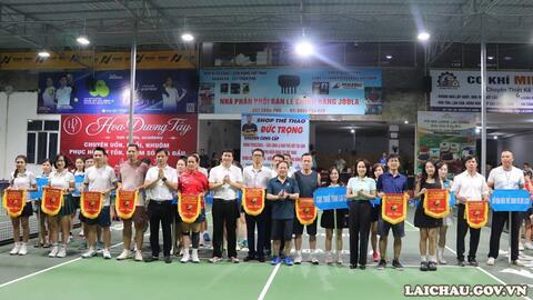 Khai mạc Giải Vô địch Pickleball tỉnh Lai Châu lần thứ II - Tranh cúp Báo và Phát thanh, Truyền hình năm 2026