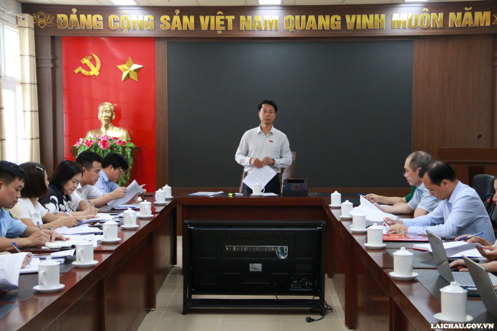 Đoàn giám sát của Đoàn đại biểu Quốc hội tỉnh làm việc với Sở Công Thương về thực hiện Chương trình Mỗi xã một sản phẩm