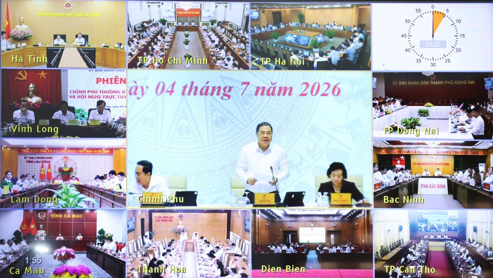 Tỉnh Lai Châu tham dự Hội nghị Chính phủ thường kỳ tháng 6/2026 và Hội nghị trực tuyến Chính phủ với địa phương