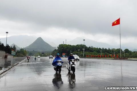 Lai Châu dự báo mưa lớn và cảnh báo lốc, sét, gió giật mạnh