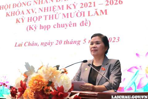 Khai mạc Kỳ họp thứ mười lăm (Kỳ họp chuyên đề) HĐND tỉnh khoá XV, nhiệm kỳ 2021 - 2026