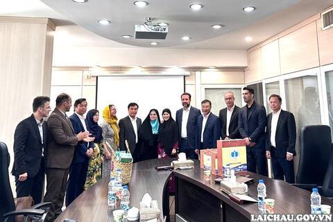 Đoàn đại biểu tỉnh Lai Châu làm việc với thành phố Fuman, tỉnh Gilan, Cộng hòa Hồi giáo Iran