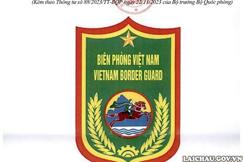 Mẫu mới cờ hiệu, phù hiệu của Bộ đội Biên phòng áp dụng từ 06/1/2024