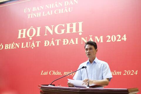 Hội nghị trực tuyến phổ biến những điểm mới của Luật Đất đai năm 2024