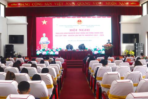 Hội nghị trao đổi kinh nghiệm hoạt động HĐND 2 cấp tỉnh – huyện