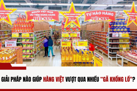 Hàng Việt và cuộc đua vượt qua các "gã khổng lồ"