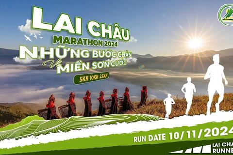 Giải Marathon Lai Châu năm 2024 - Cầu nối quảng bá du lịch địa phương