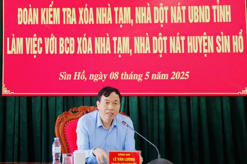 Huyện Sìn Hồ phấn đấu hoàn thành xoá nhà tạm, nhà dột nát trong tháng 5/2025