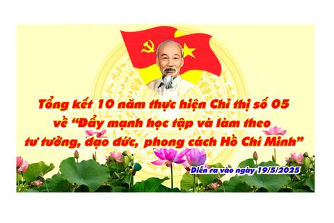 Lai Châu sẽ tổ chức Hội nghị tổng kết 10 năm thực hiện Chỉ thị số 05-CT/TW của Bộ Chính trị đúng ngày 19/5/2025