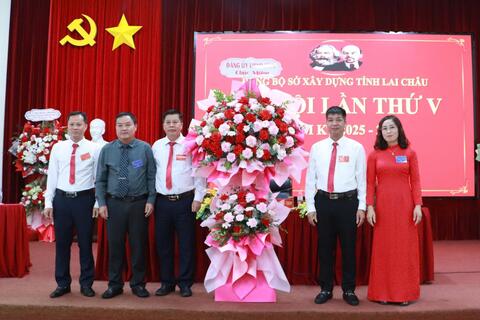 Đại hội Đảng bộ Sở Xây dựng lần thứ V, nhiệm kỳ 2025 - 2030