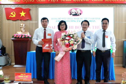 Đại hội Chi bộ Ban Công tác Công đoàn, cơ quan Ủy ban MTTQ Việt Nam tỉnh lần thứ I, nhiệm kỳ 2025 - 2030