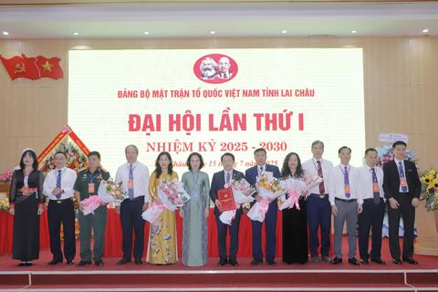 Đại hội Đảng bộ Mặt trận Tổ quốc Việt Nam tỉnh lần thứ I, nhiệm kỳ 2025 - 2030