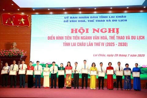 Hội nghị điển hình tiên tiến ngành Văn hóa, Thể thao và Du lịch tỉnh Lai Châu lần thứ IV (2025 - 2030)
