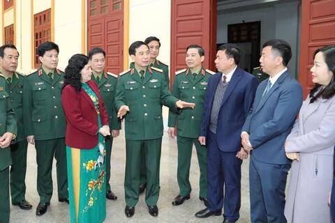 Xây dựng Đảng bộ trong sạch, vững mạnh, thực hiện thắng lợi nhiệm vụ quân sự, quốc phòng địa phương, góp phần xây dựng tỉnh Lai Châu phát triển nhanh, xanh và bền vững