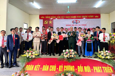 Đảng bộ xã Tà Tổng tổ chức thành công Đại hội Đại biểu lần thứ I, nhiệm kỳ 2025 - 2030