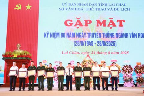 Gặp mặt Kỷ niệm 80 năm Ngày truyền thống ngành Văn hóa (28/8/1945 - 28/8/2025)