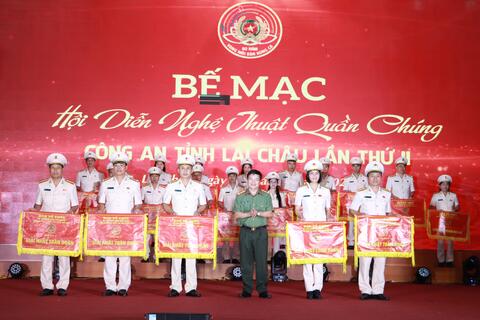 Bế mạc Hội diễn nghệ thuật quần chúng Công an tỉnh Lai Châu lần thứ II năm 2025