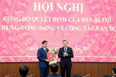 Đồng chí Lê Văn Lương được điều động, chỉ định giữ chức Phó Bí thư Tỉnh ủy Điện Biên