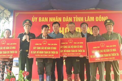 Phó Thủ tướng Mai Văn Chính dự Lễ khởi động 'Chiến dịch Quang Trung' tại Lâm Đồng