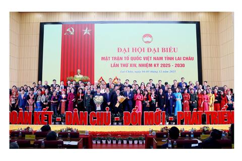 Đại hội Đại biểu Mặt trận Tổ quốc Việt Nam tỉnh Lai Châu lần thứ XIV, nhiệm kỳ 2025 - 2030