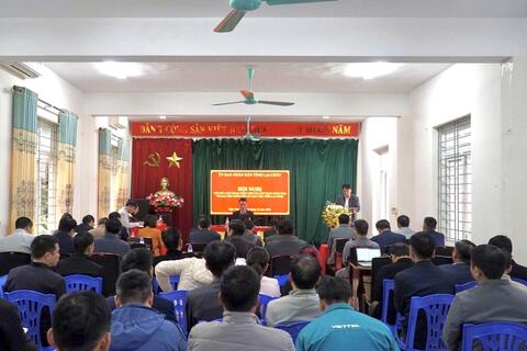 Hội nghị tiếp xúc, đối thoại trực tiếp của Chủ tịch UBND tỉnh với đại diện Nhân dân xã Nậm Tăm