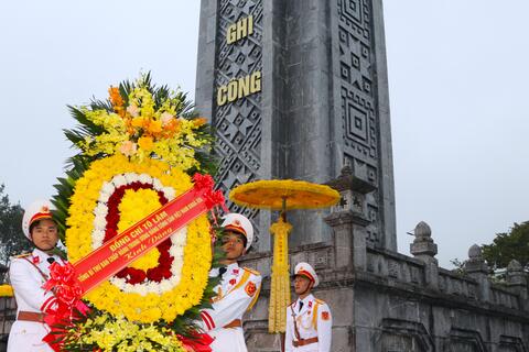 Lễ khởi công Dự án Sửa chữa, cải tạo, nâng cấp công trình Nghĩa trang Liệt sĩ tỉnh