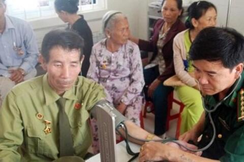 Chế độ an điều dưỡng, chăm sóc ốm đau cho sĩ quan quân đội nghỉ hưu
