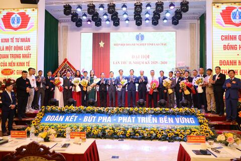 Đại hội Hiệp hội Doanh nghiệp tỉnh lần thứ II