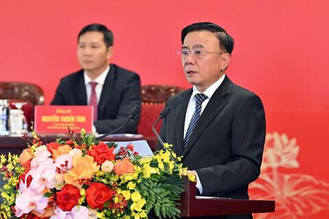 Thường trực Ban Bí thư chủ trì họp báo quốc tế về Đại hội XIV của Đảng