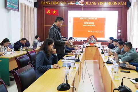 Xã Mường Mô: Tổng kết tình hình thực hiện Nghị quyết số 57-NQ/TW năm 2025