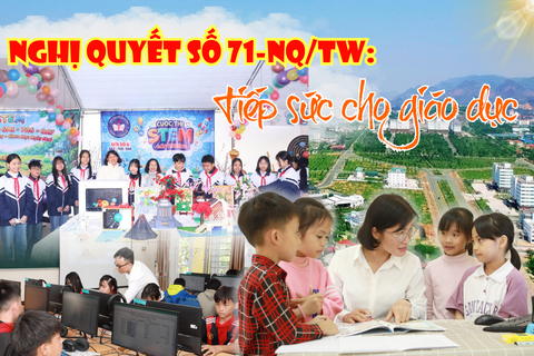 Nghị quyết 71-NQ/TW: “Tiếp sức” cho giáo dục
