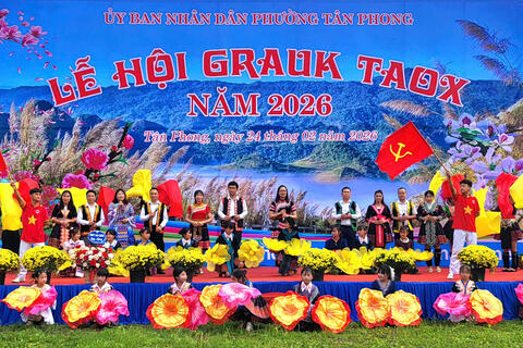 Phường Tân Phong tổ chức Lễ hội Gầu tào năm 2026