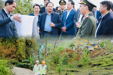 Đoàn công tác Ban Thường vụ Tỉnh ủy kiểm tra tình hình triển khai thực hiện nhiệm vụ năm 2026 tại xã Sin Suối Hồ