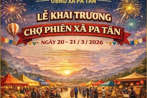 Lễ khai trương chợ phiên