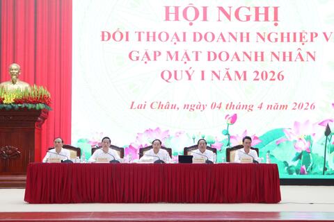 Lai Châu: Đối thoại doanh nghiệp và gặp mặt doanh nhân quý I năm 2026
