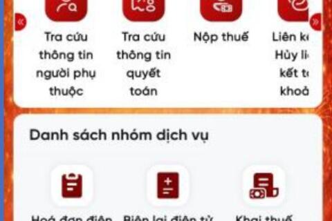 Hướng dẫn liên kết tài khoản ngân hàng với Etax Mobile