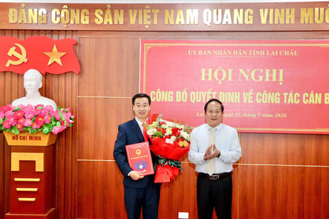 Hội nghị công bố quyết định về công tác cán bộ
