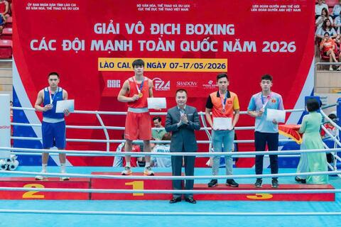 Vận động viên Lai Châu Lò Mạnh Trường được vào Đội tuyển Boxing Việt Nam tham dự Giải vô địch Boxing U19-U23 châu Á