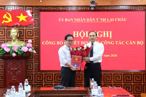 Hội nghị công bố quyết định về công tác cán bộ